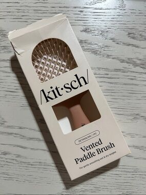 Kitsch Vented Paddle Detangling Brush - Terracotta